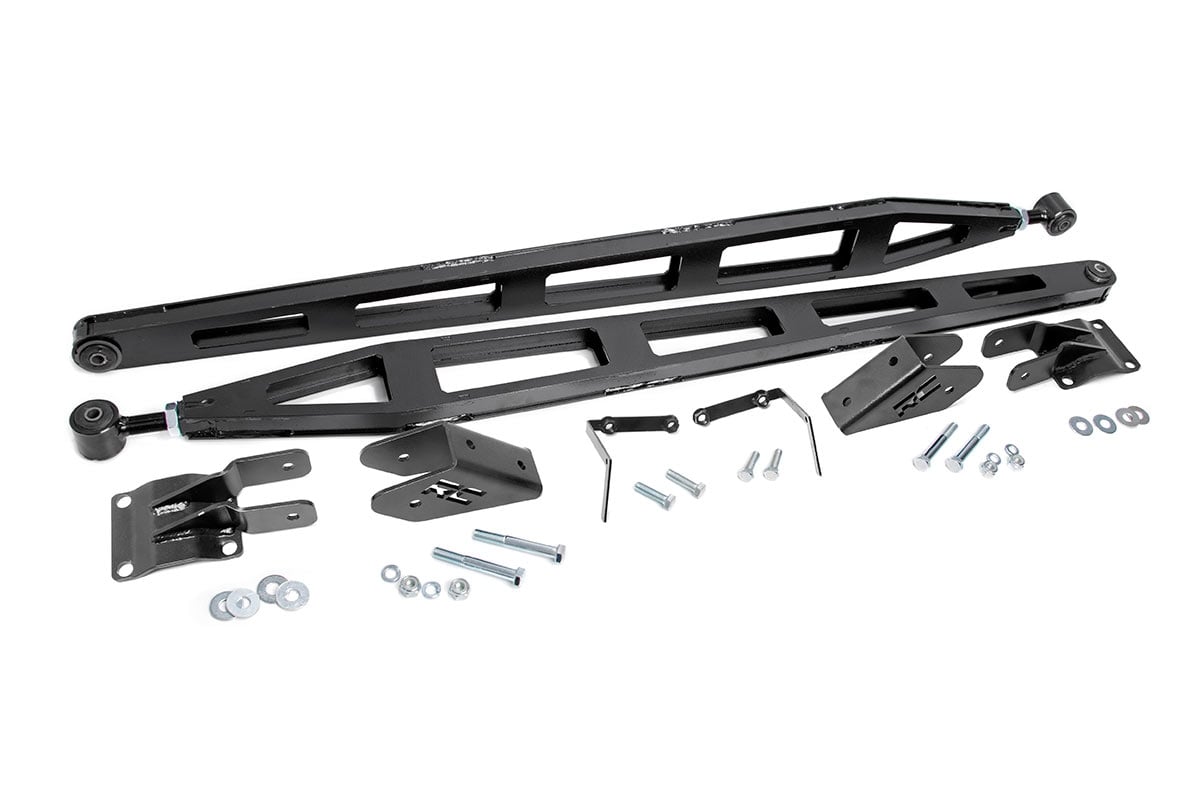 Chevrolet Silverado 3500 HD Traction Bar Kit - Rear - Rough Country - Ladder Bar - '11-'19